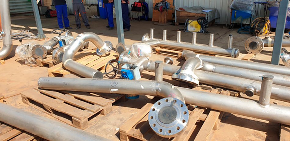Superduplex pipe lines assistance in Turkey